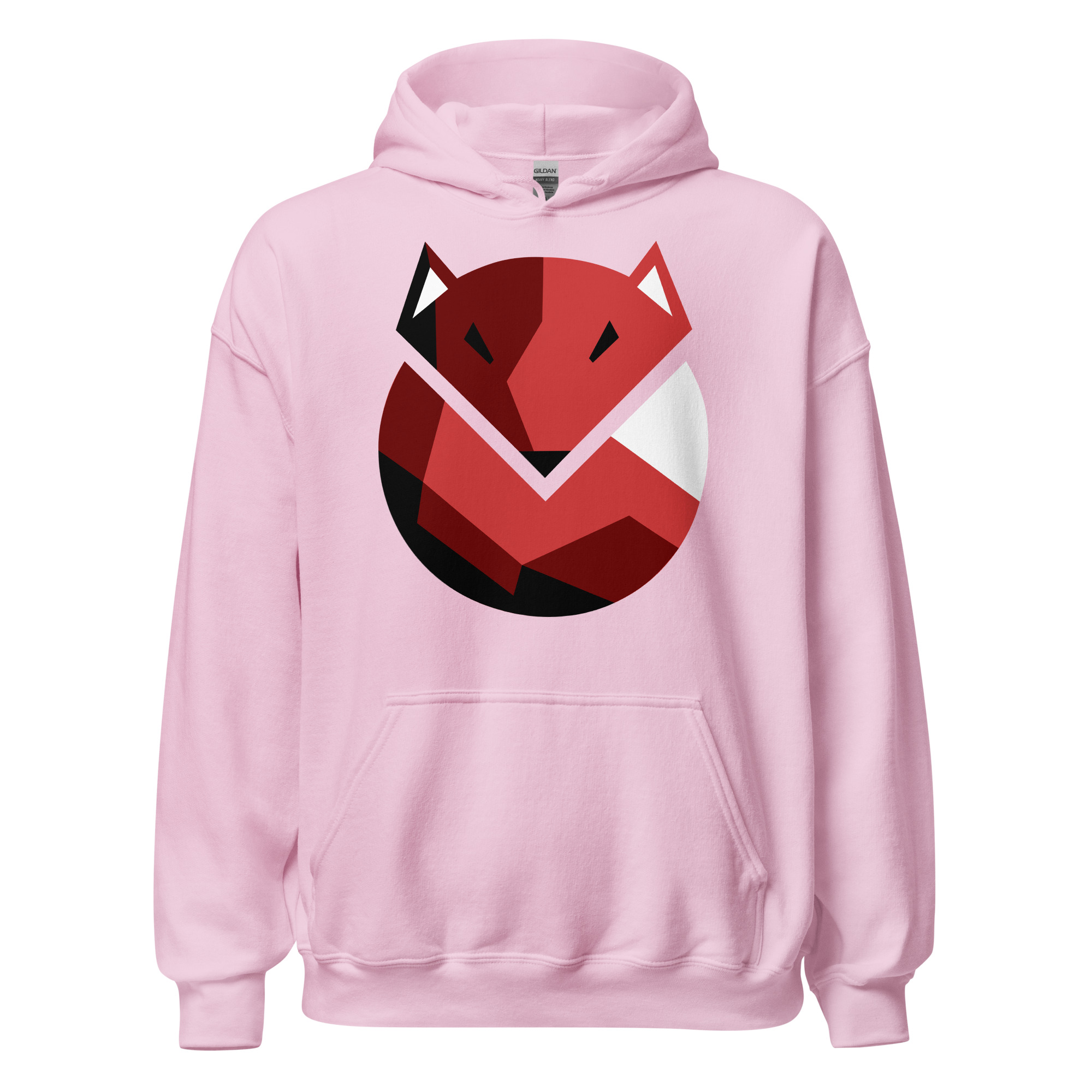 Printful Fox - DTF-Unisex-Kapuzenpullover – Bild 2