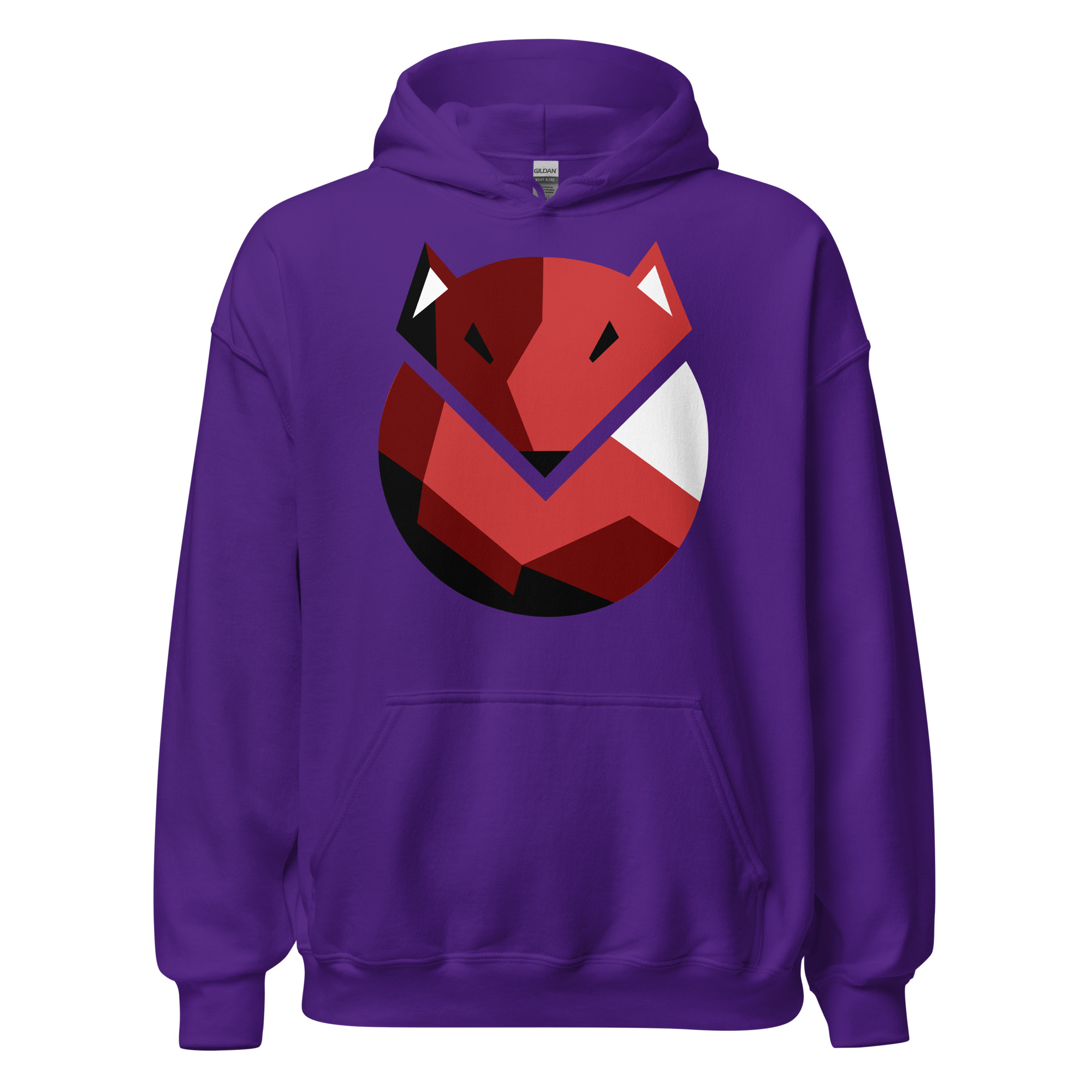 Printful Fox - DTF-Unisex-Kapuzenpullover – Bild 10