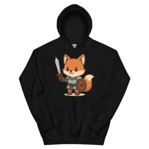 Fuchs-Krieger - DTF-Unisex-Kapuzenpullover