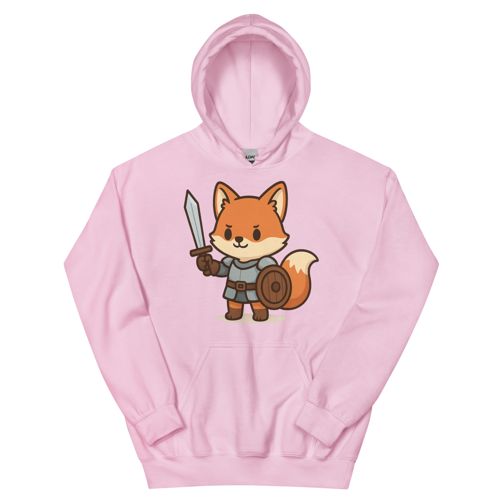 Fuchs-Krieger - DTF-Unisex-Kapuzenpullover – Bild 21