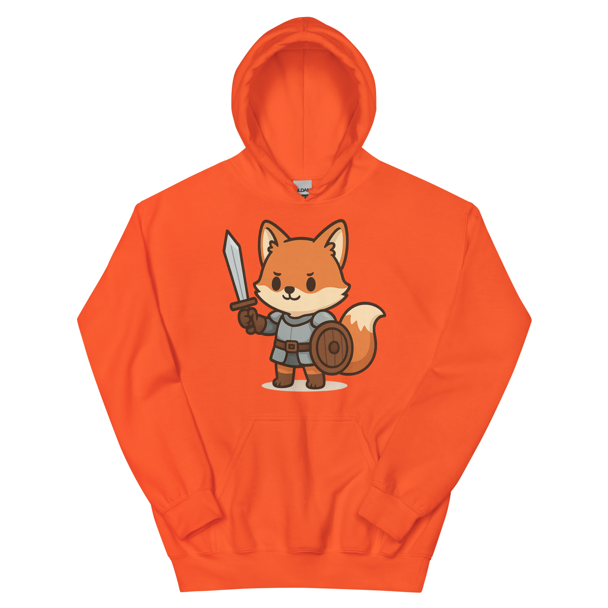 Fuchs-Krieger - DTF-Unisex-Kapuzenpullover – Bild 13