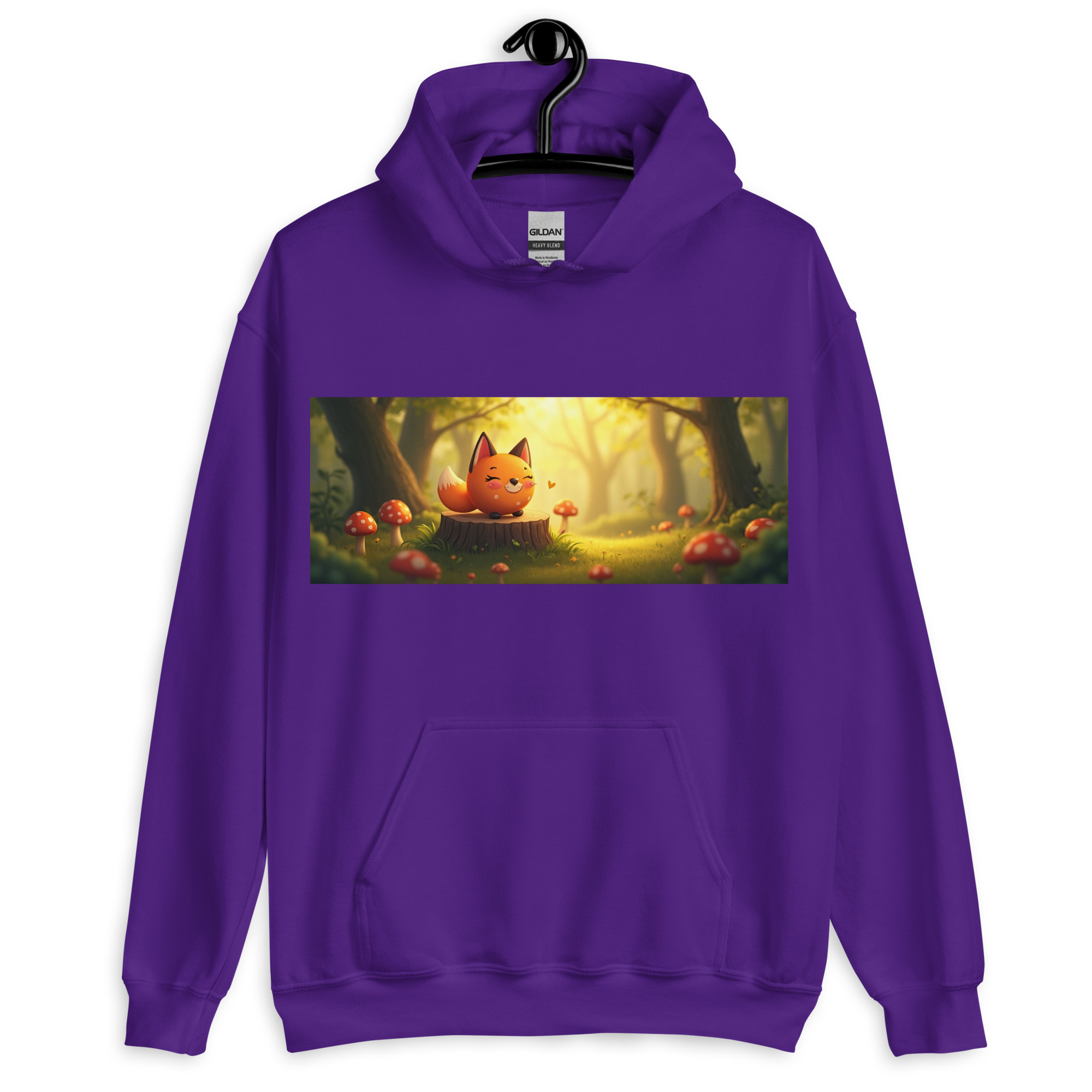 Kugelfuchs - DTF-Unisex-Kapuzenpullover – Bild 5