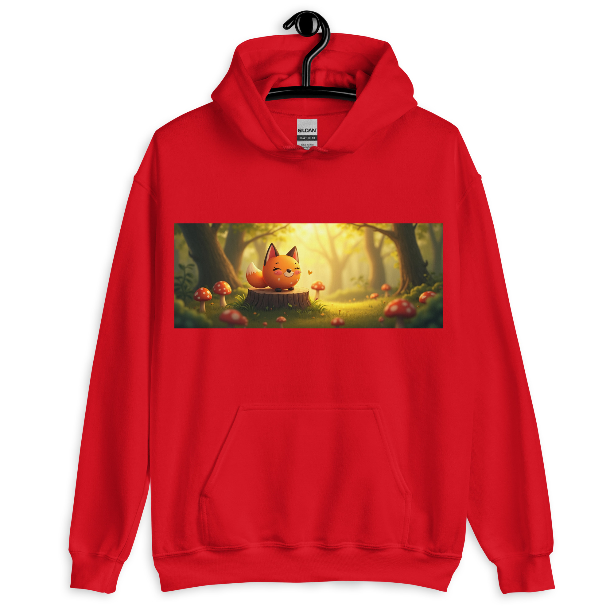 Kugelfuchs - DTF-Unisex-Kapuzenpullover – Bild 7