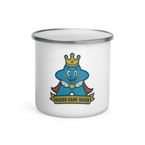 Board Game Queen – Royal Meeple Edition - Emailletasse | 355 ml (12 oz)