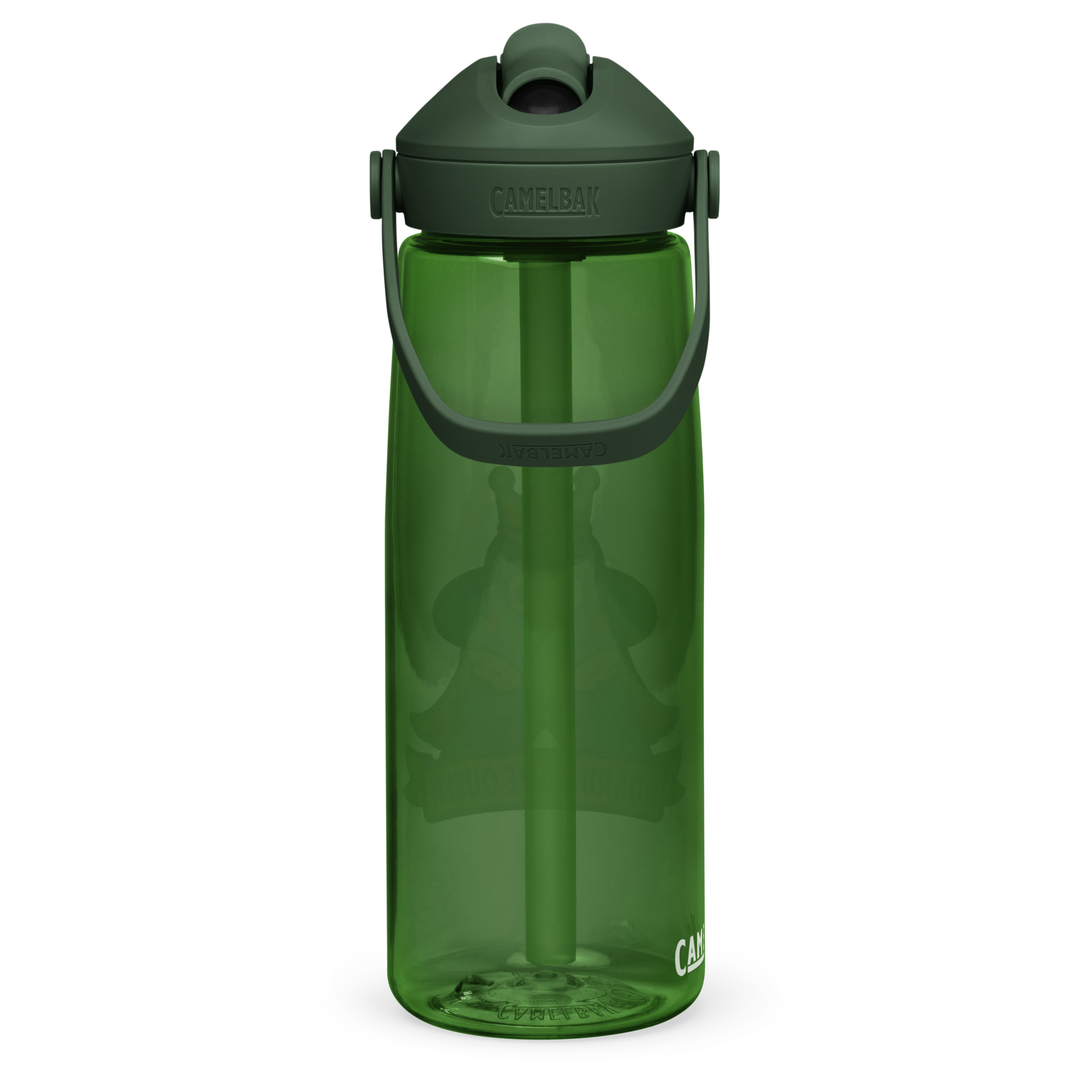 Board Game Queen – Royal Meeple Edition - Wasserflasche mit umklappbarem Trinkhalm 739ml (25oz) – Bild 5