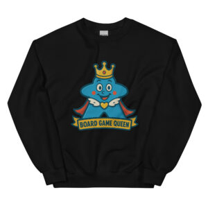 Board Game Queen – Royal Meeple Edition - DTF-Unisex-Pullover