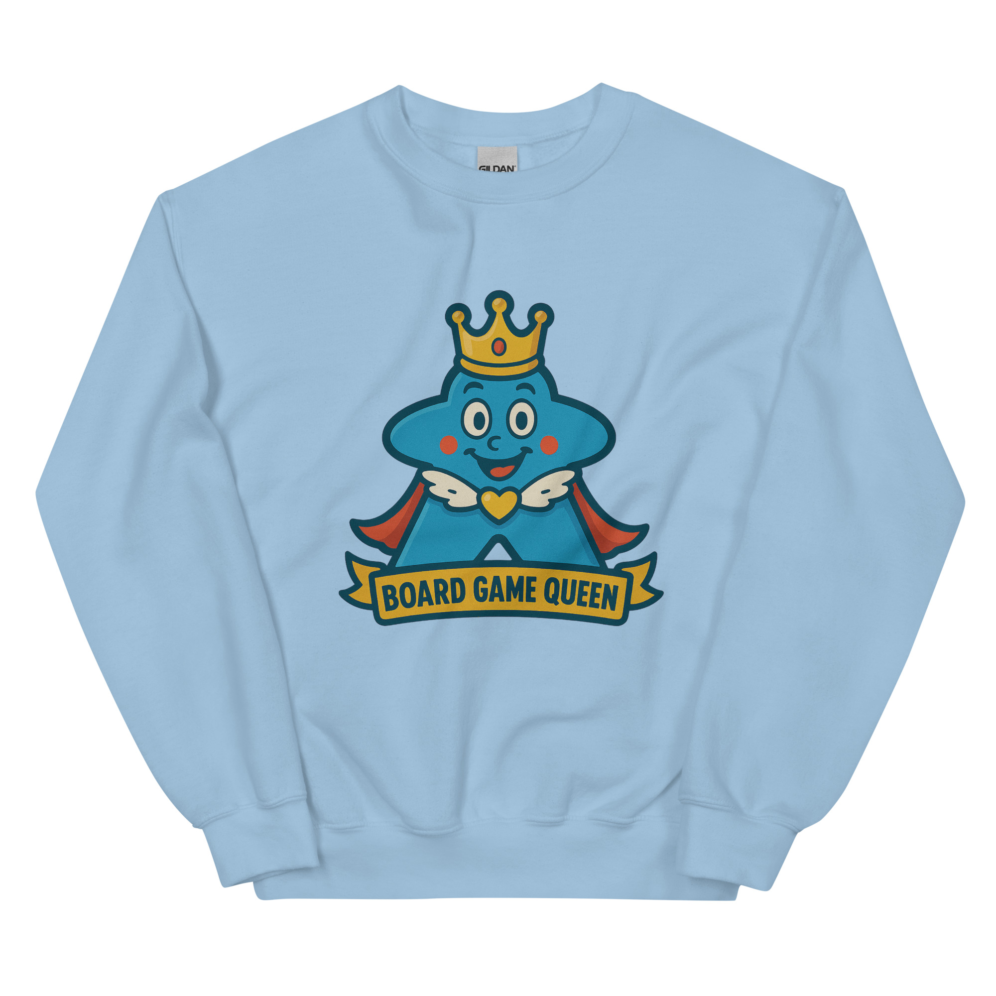 Board Game Queen – Royal Meeple Edition - DTF-Unisex-Pullover – Bild 21