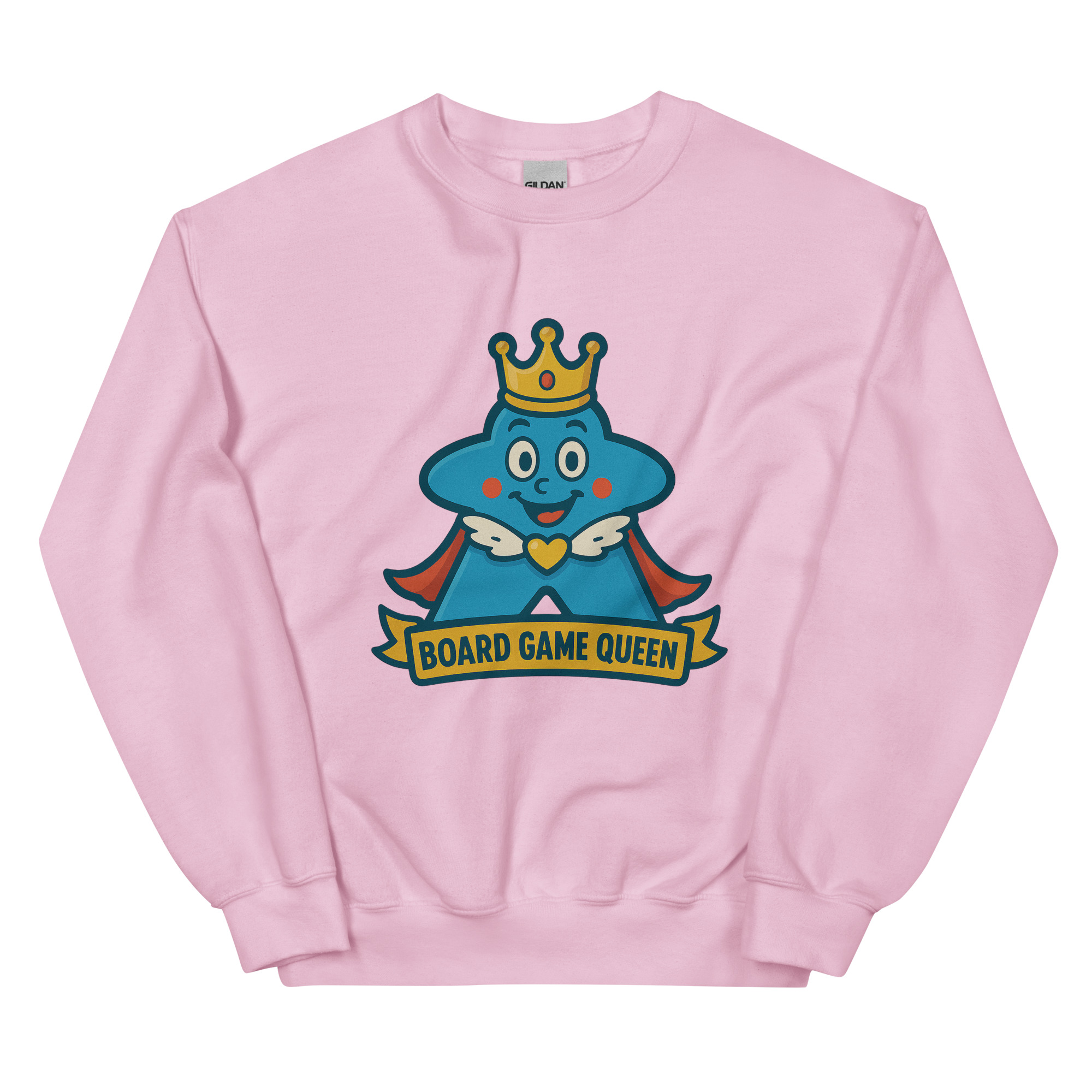Board Game Queen – Royal Meeple Edition - DTF-Unisex-Pullover – Bild 25