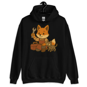 Fuchs Artificer - DTF-Unisex-Kapuzenpullover