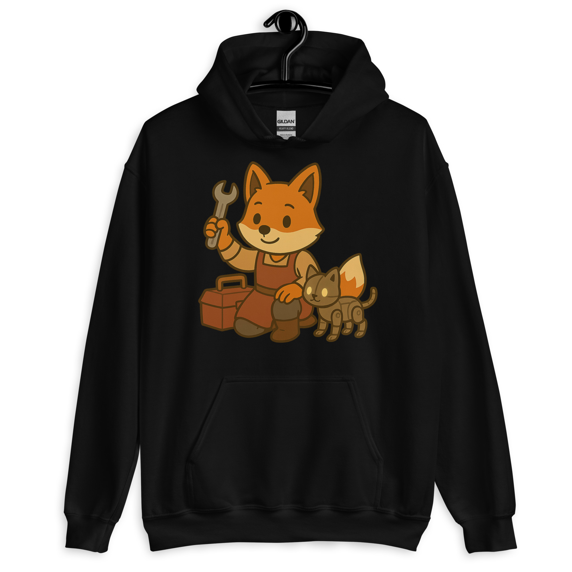Fox Artificer - DTF-Unisex-Kapuzenpullover