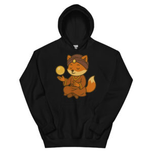 Fuchs-Hellseher - DTF-Unisex-Kapuzenpullover