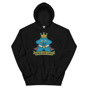 Board Game Queen – Royal Meeple Edition - DTF-Unisex-Kapuzenpullover