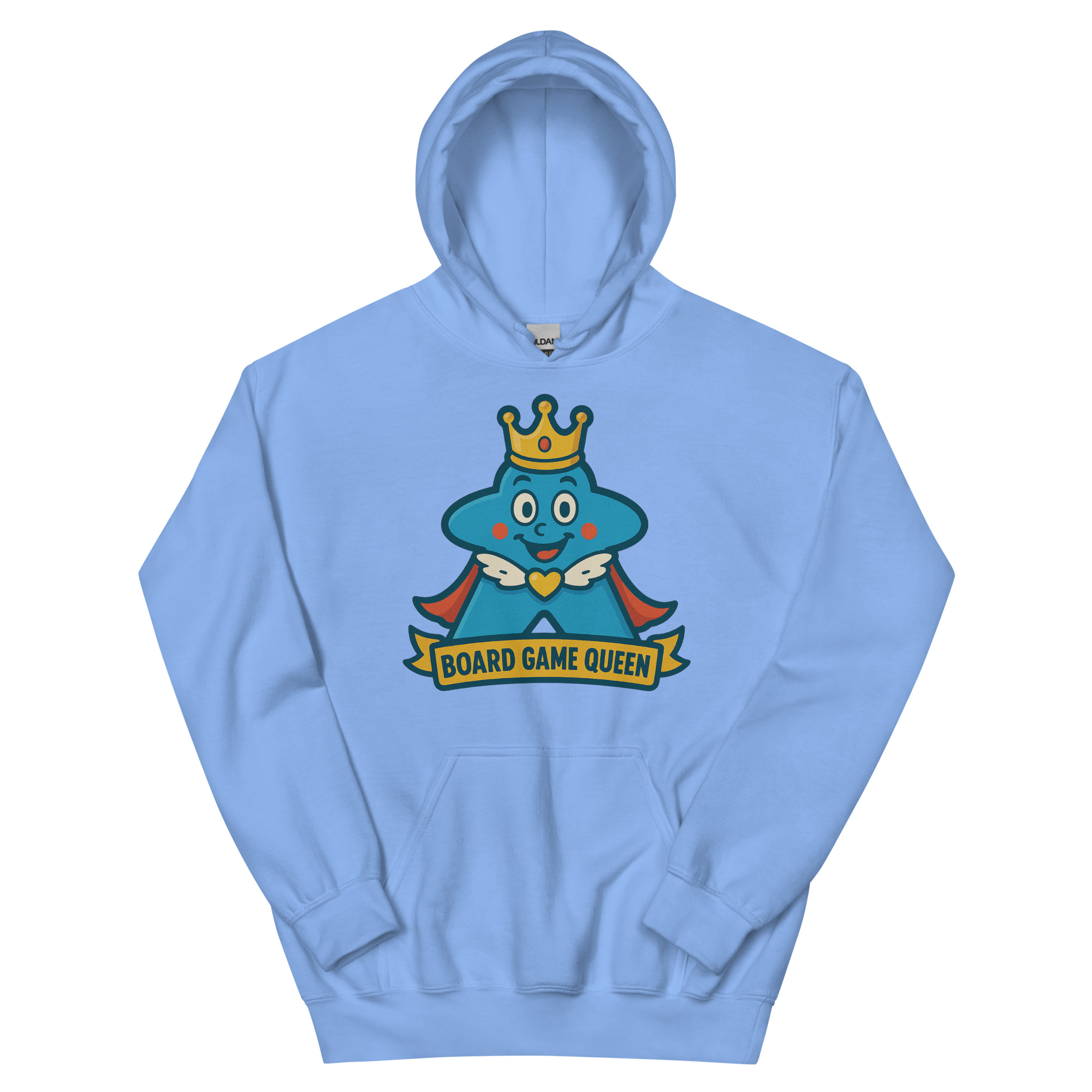 Board Game Queen – Royal Meeple Edition - DTF-Unisex-Kapuzenpullover – Bild 19