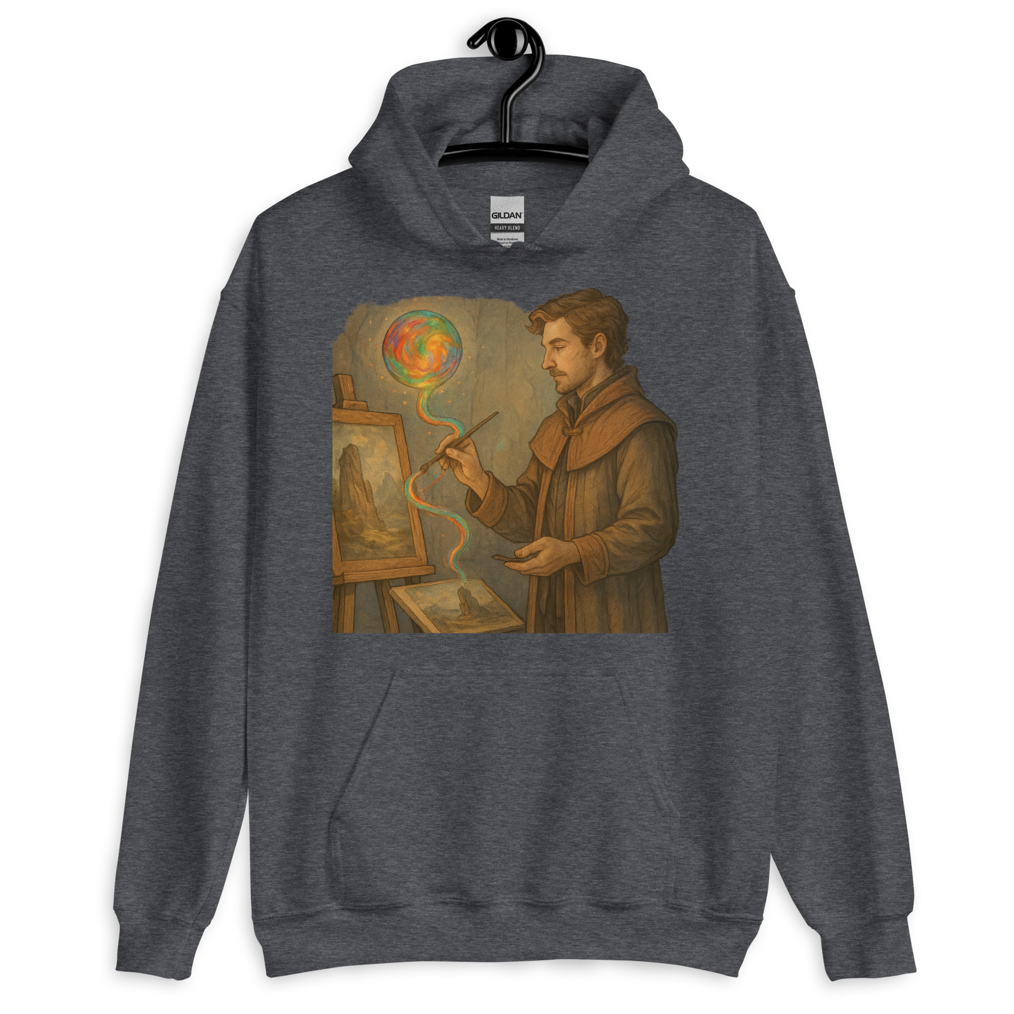 Farbmagier - DTF-Unisex-Kapuzenpullover – Bild 9
