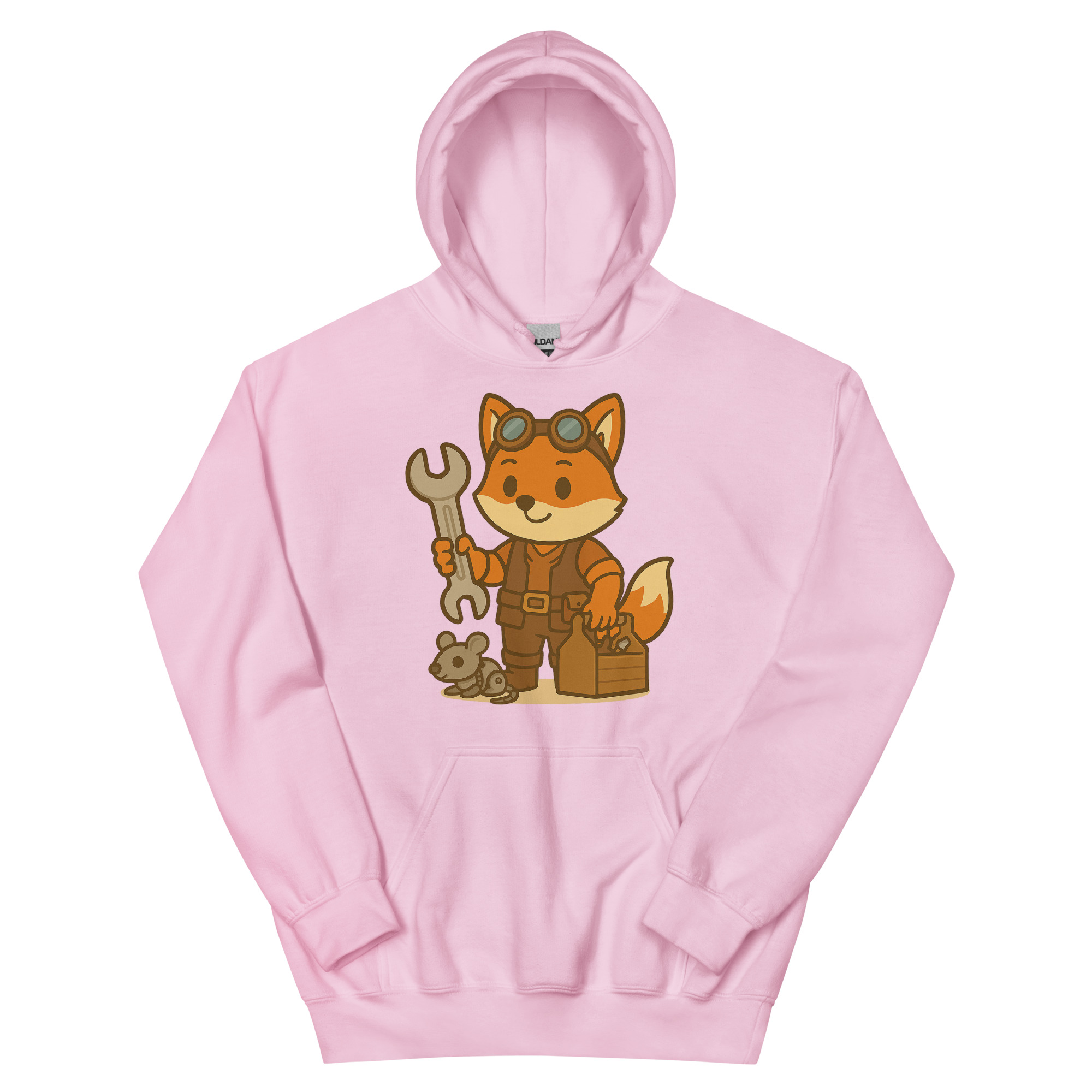 Fuchs Tüftler - DTF-Unisex-Kapuzenpullover – Bild 21