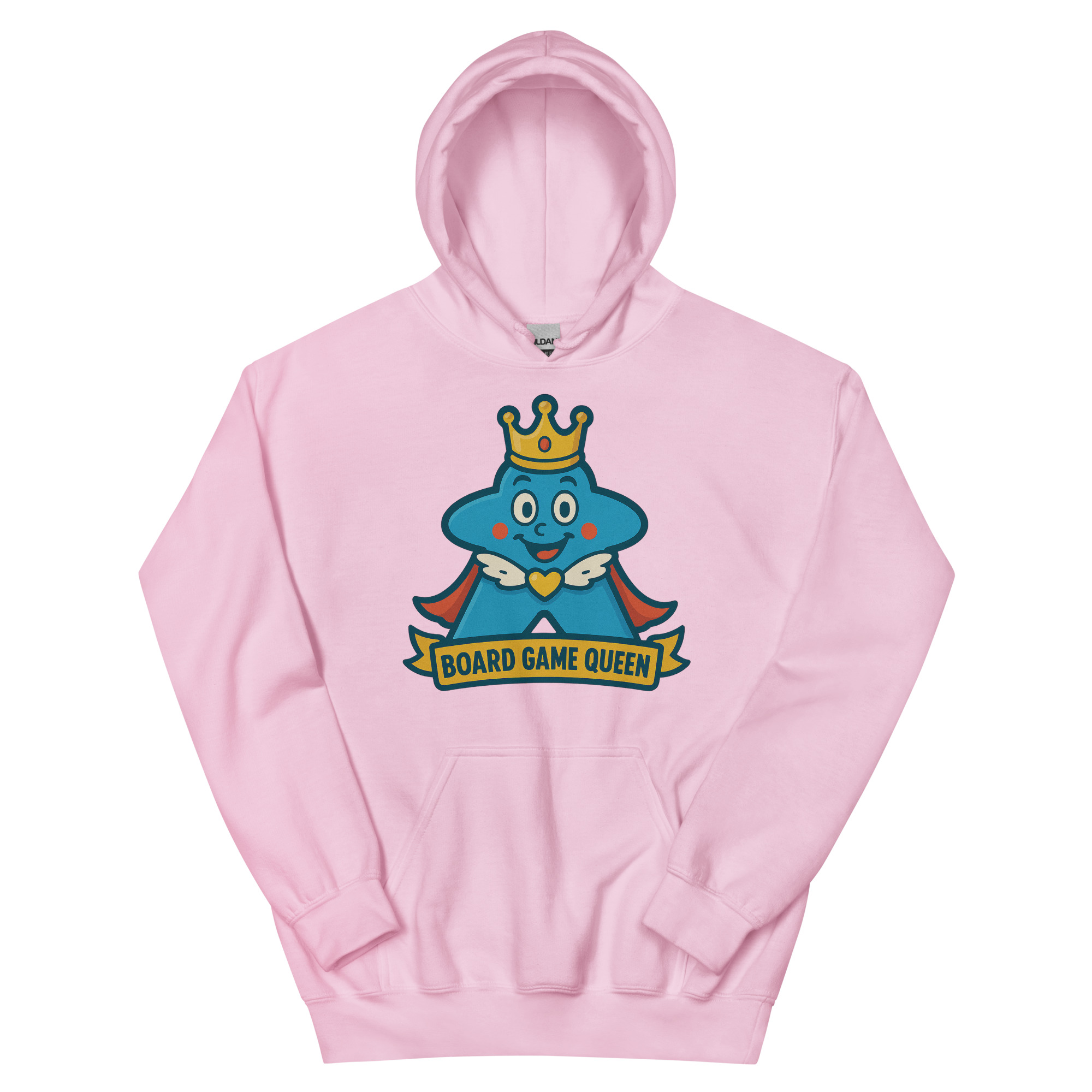 Board Game Queen – Royal Meeple Edition - DTF-Unisex-Kapuzenpullover – Bild 21