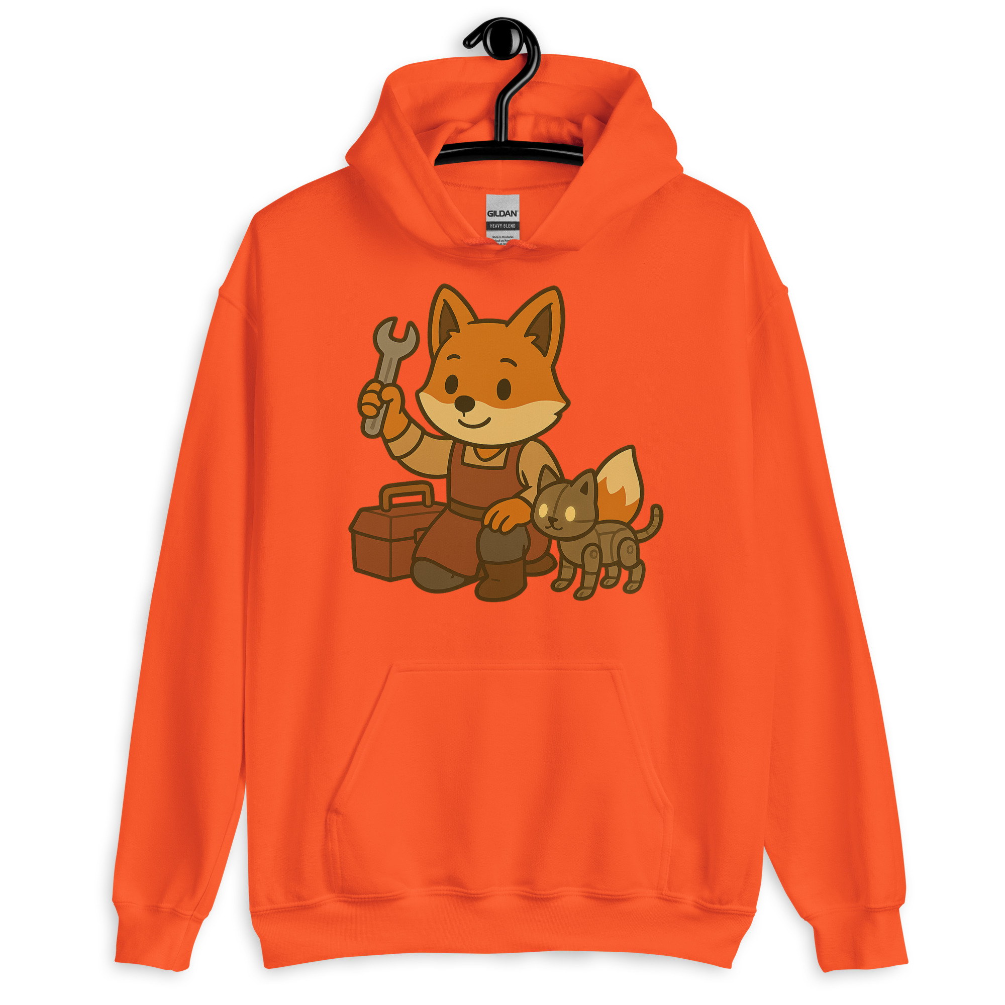 Fox Artificer - DTF-Unisex-Kapuzenpullover – Bild 13