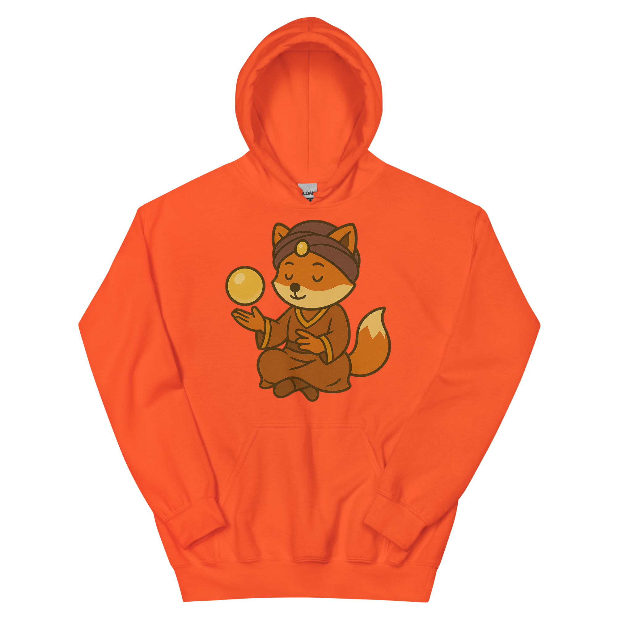 Fuchs-Hellseher - DTF-Unisex-Kapuzenpullover – Bild 13