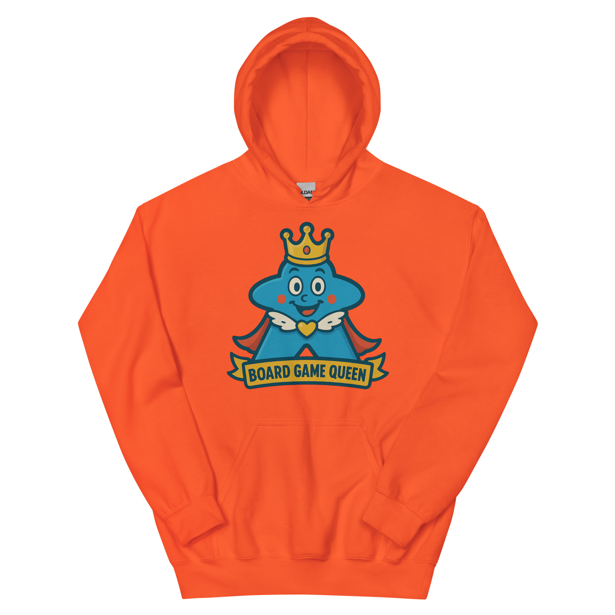 Board Game Queen – Royal Meeple Edition - DTF-Unisex-Kapuzenpullover – Bild 13