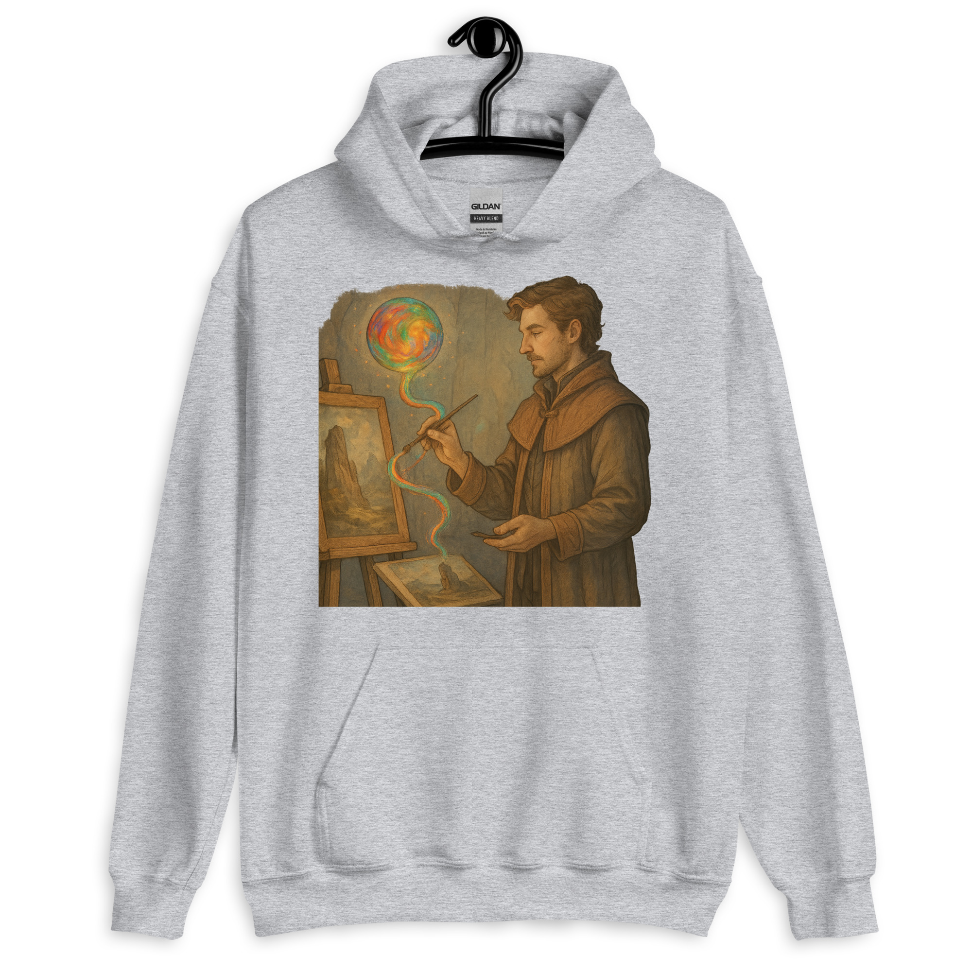 Farbmagier - DTF-Unisex-Kapuzenpullover – Bild 17