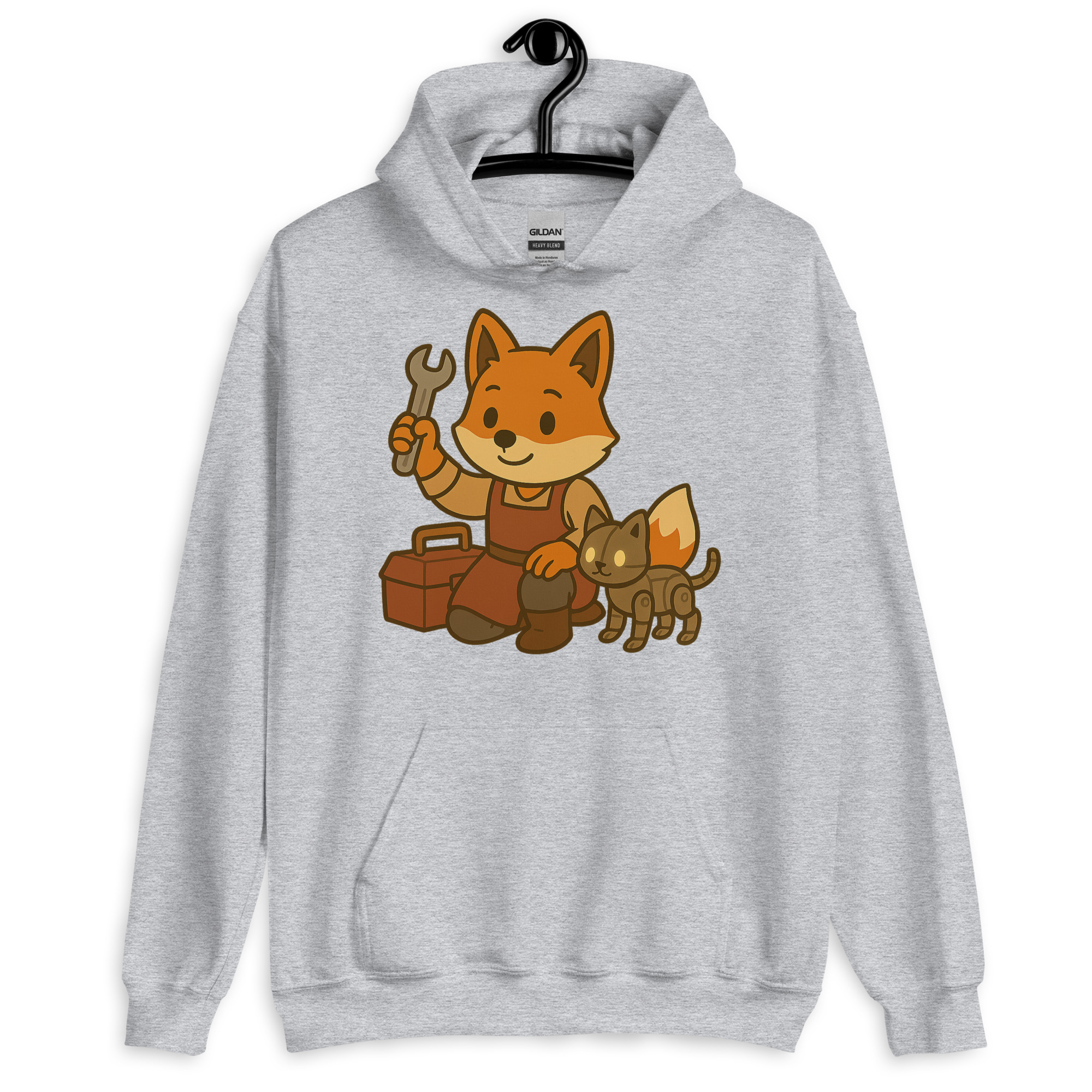 Fox Artificer - DTF-Unisex-Kapuzenpullover – Bild 17