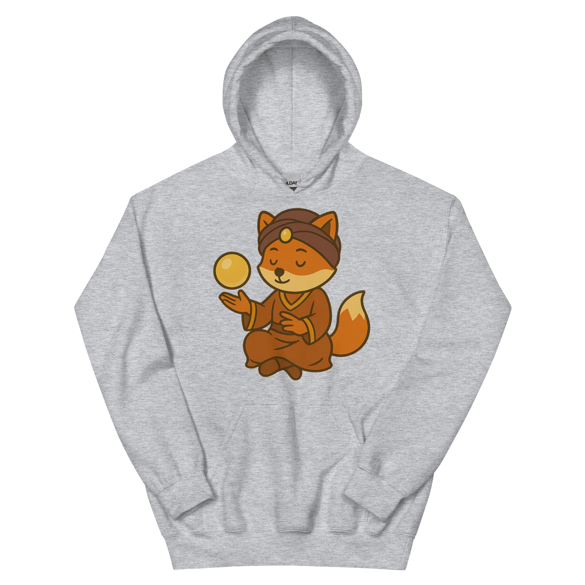Fuchs-Hellseher - DTF-Unisex-Kapuzenpullover – Bild 17
