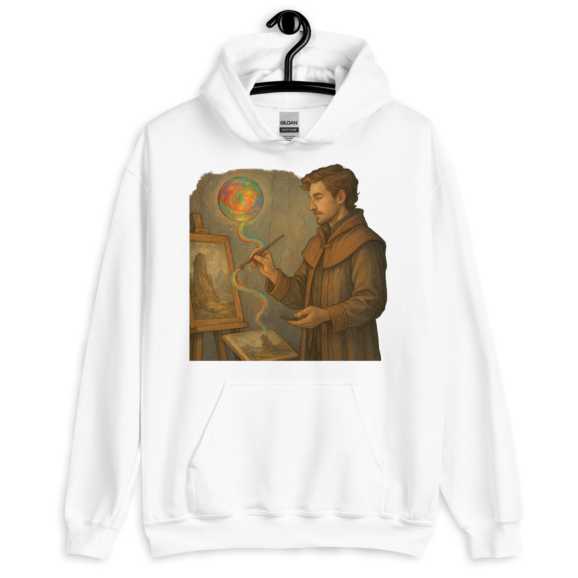 Farbmagier - DTF-Unisex-Kapuzenpullover – Bild 23