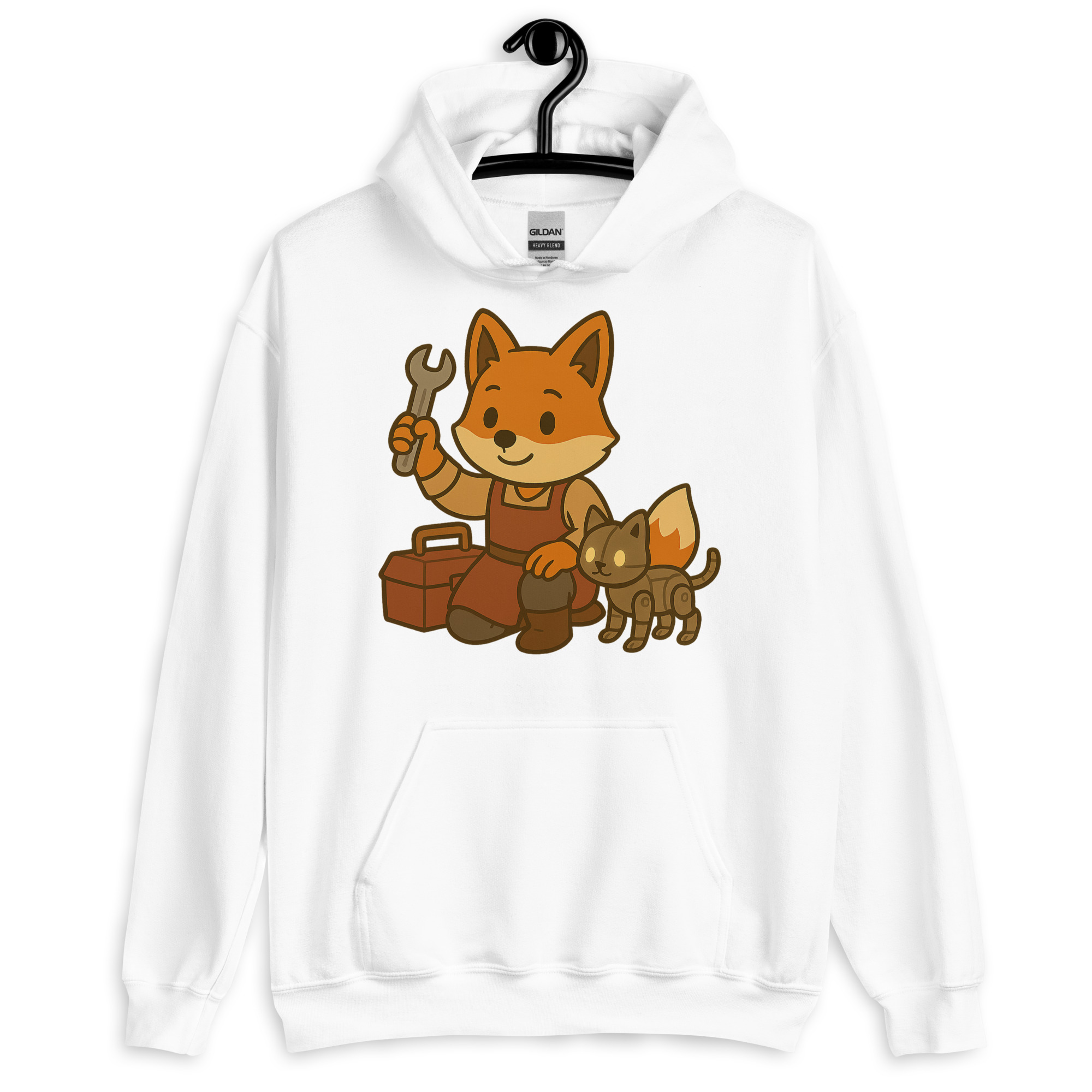 Fox Artificer - DTF-Unisex-Kapuzenpullover – Bild 23