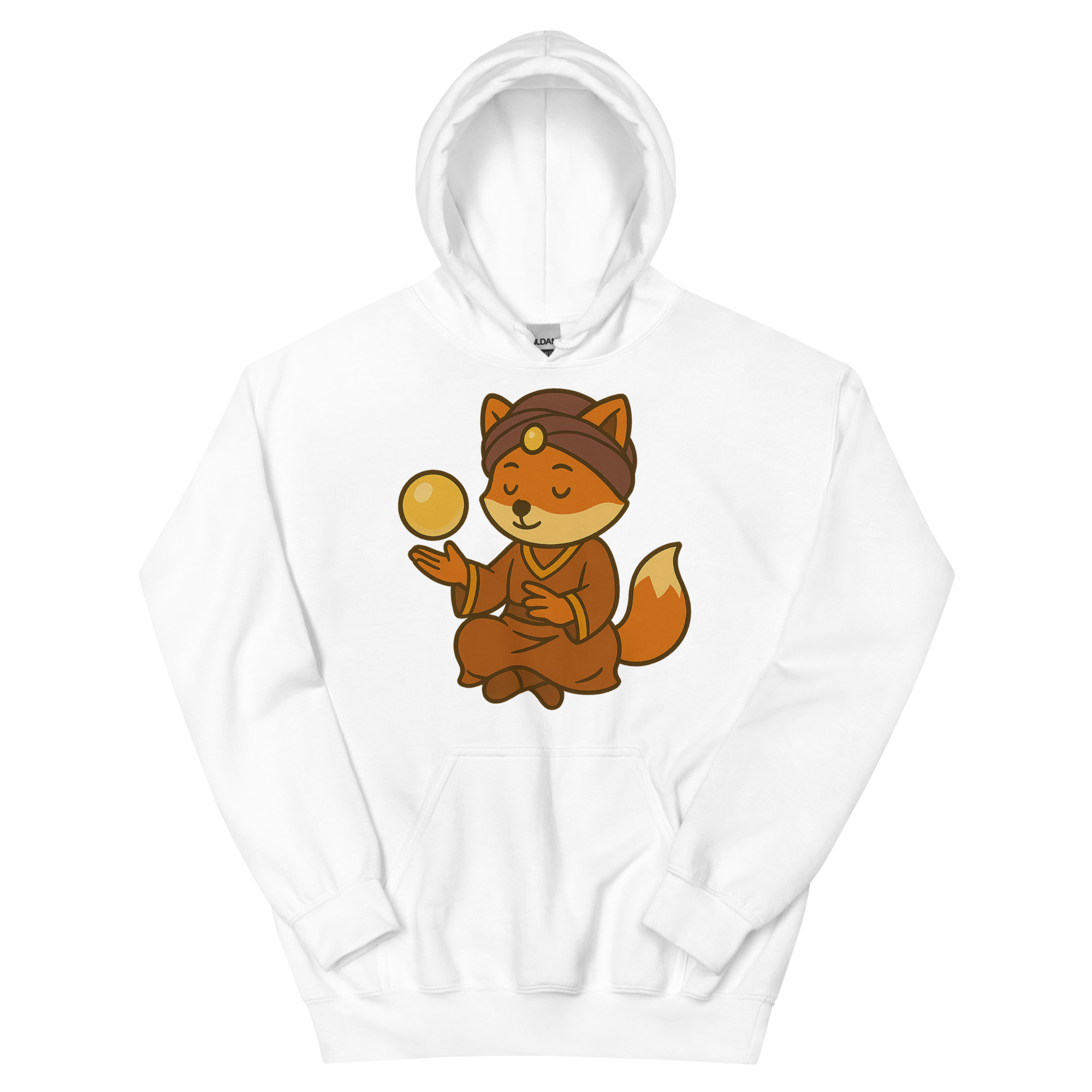 Fuchs-Hellseher - DTF-Unisex-Kapuzenpullover – Bild 23