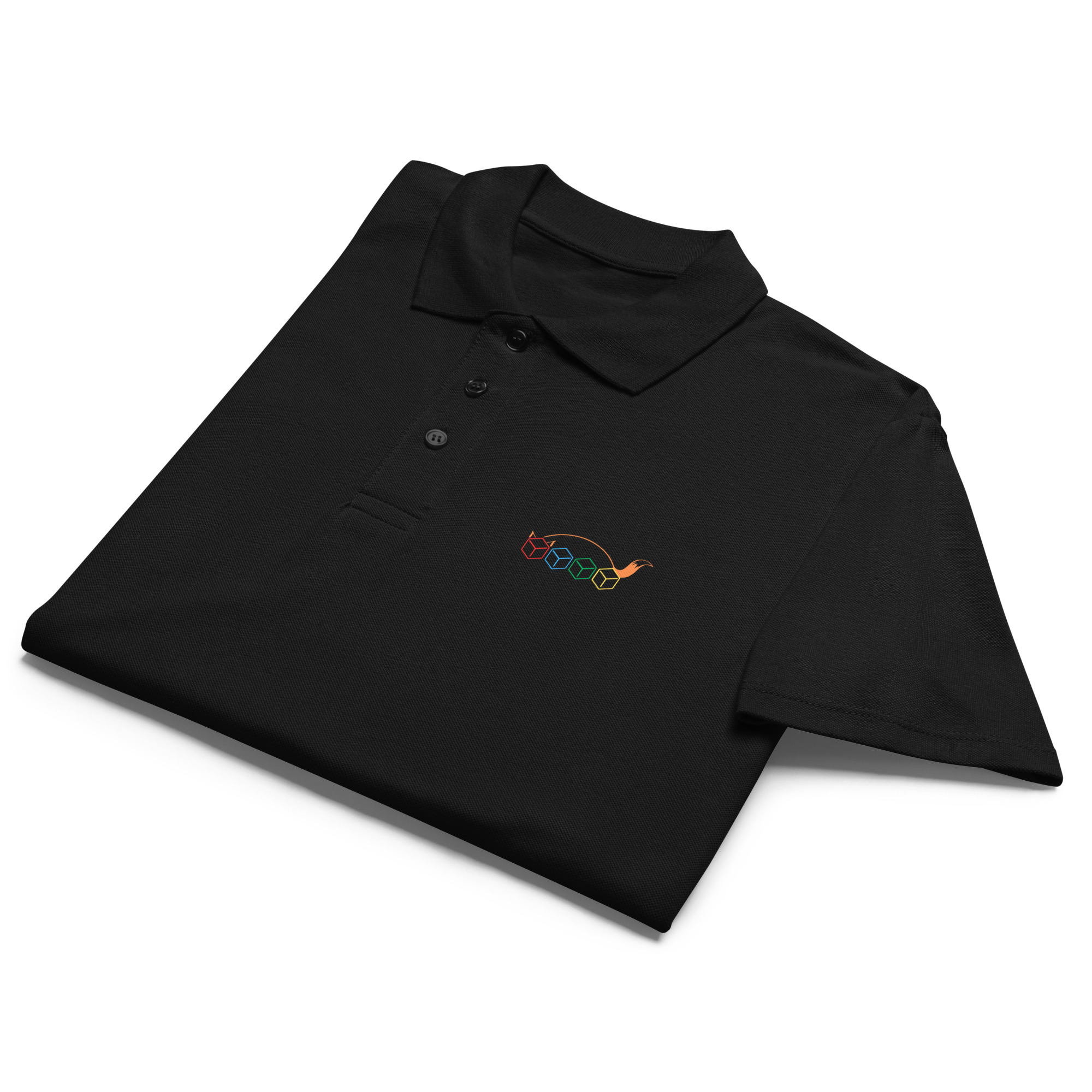 Fox Reaper – Premium-Piqué-DTF-Poloshirt mit Werbung – Bild 2