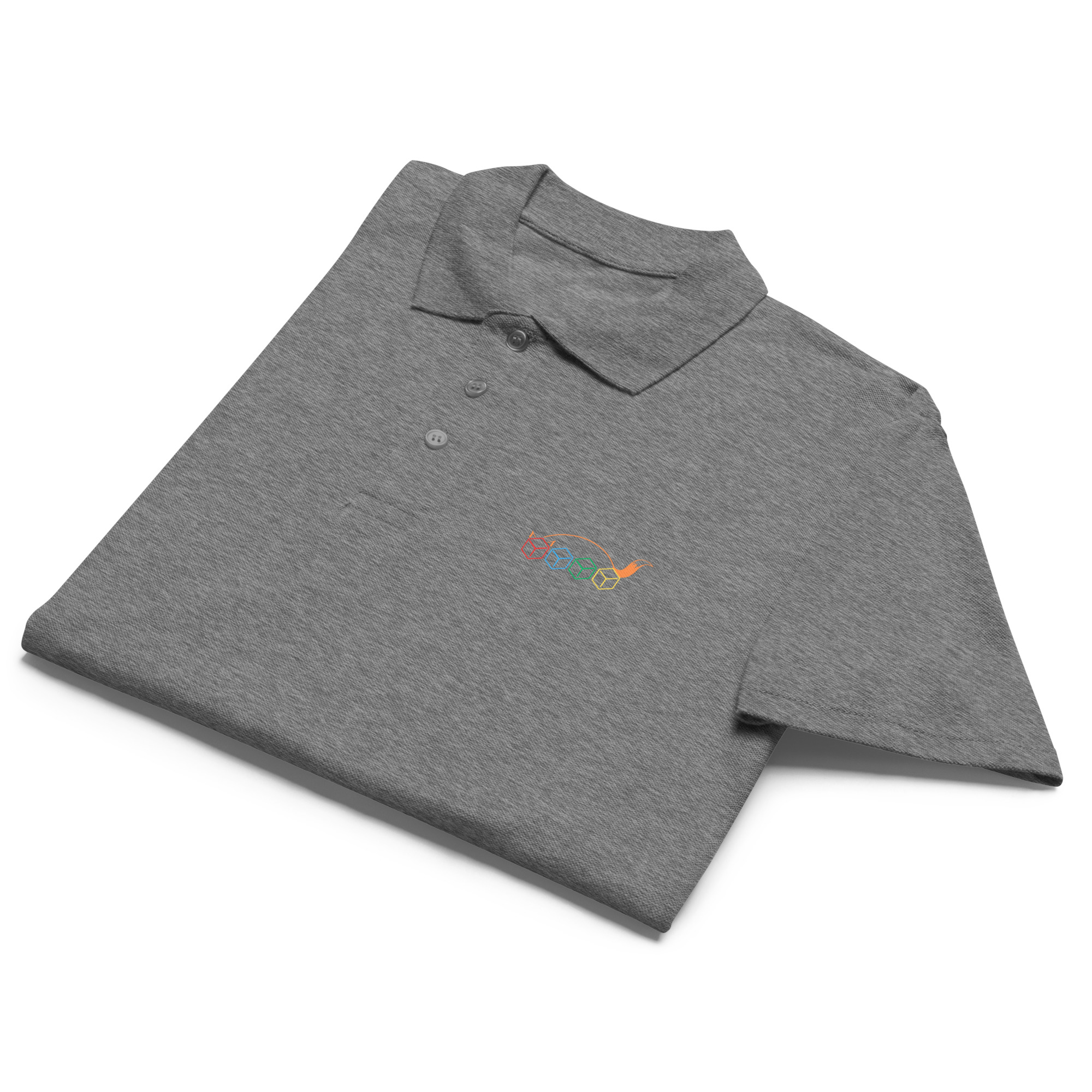 Fox Reaper – Premium-Piqué-DTF-Poloshirt mit Werbung – Bild 14