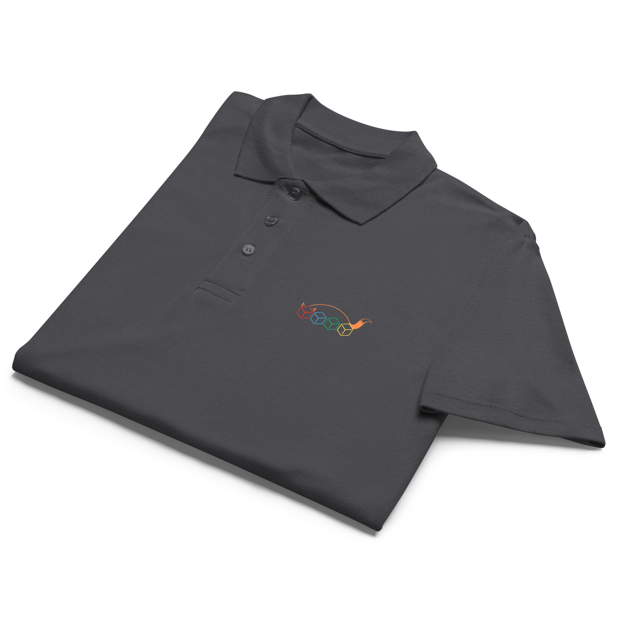 Fox Reaper – Premium-Piqué-DTF-Poloshirt mit Werbung – Bild 11