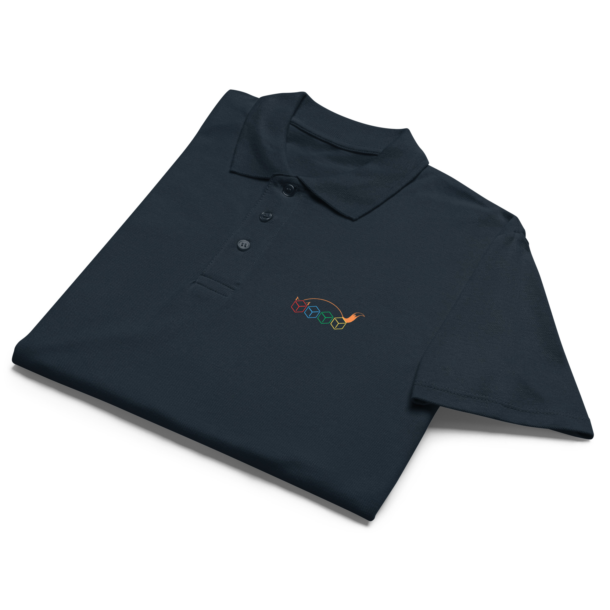 Fox Reaper – Premium-Piqué-DTF-Poloshirt mit Werbung – Bild 5