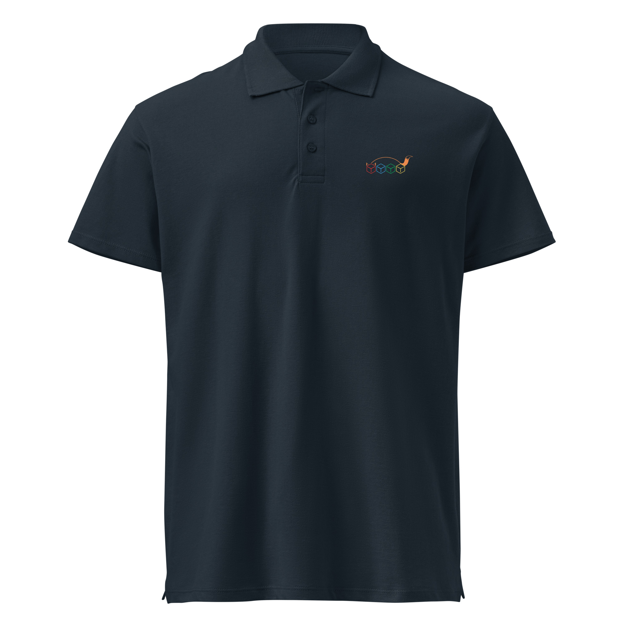 Fox Reaper – Premium-Piqué-DTF-Poloshirt mit Werbung – Bild 7