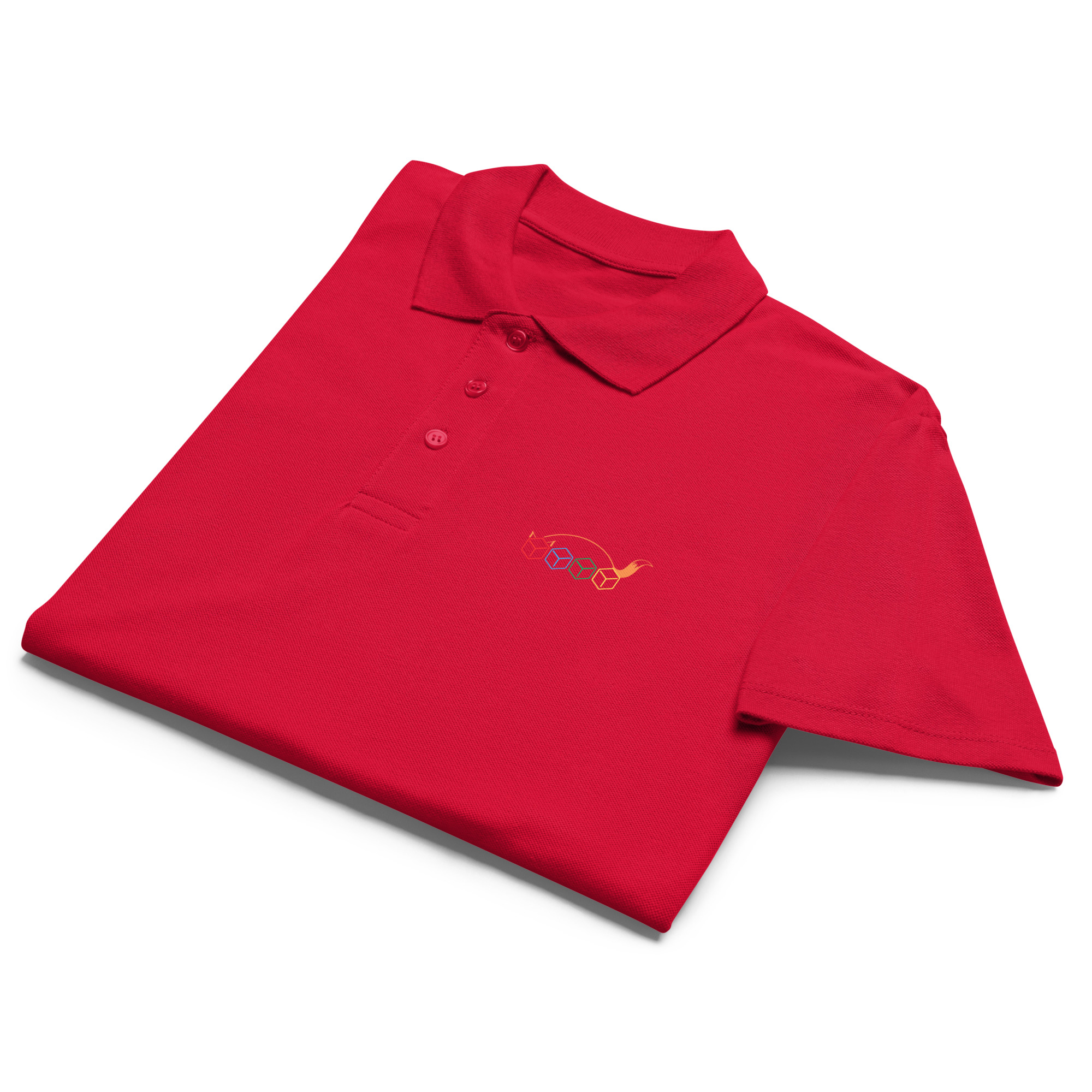 Fox Reaper – Premium-Piqué-DTF-Poloshirt mit Werbung – Bild 8