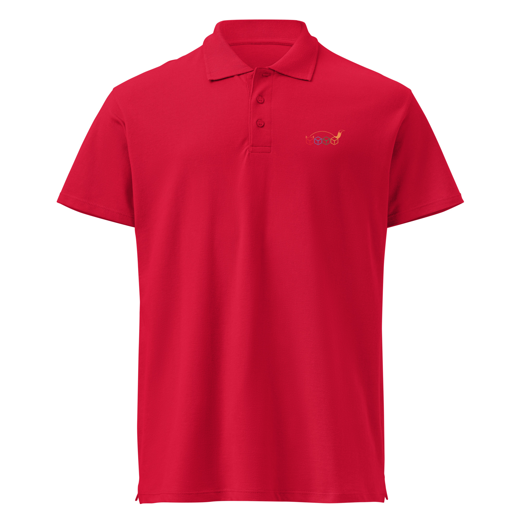 Fox Reaper – Premium-Piqué-DTF-Poloshirt mit Werbung – Bild 10