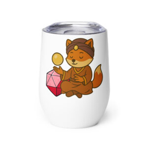 Würfel-Hellseher - Weinbecher 355 ml (12 oz)