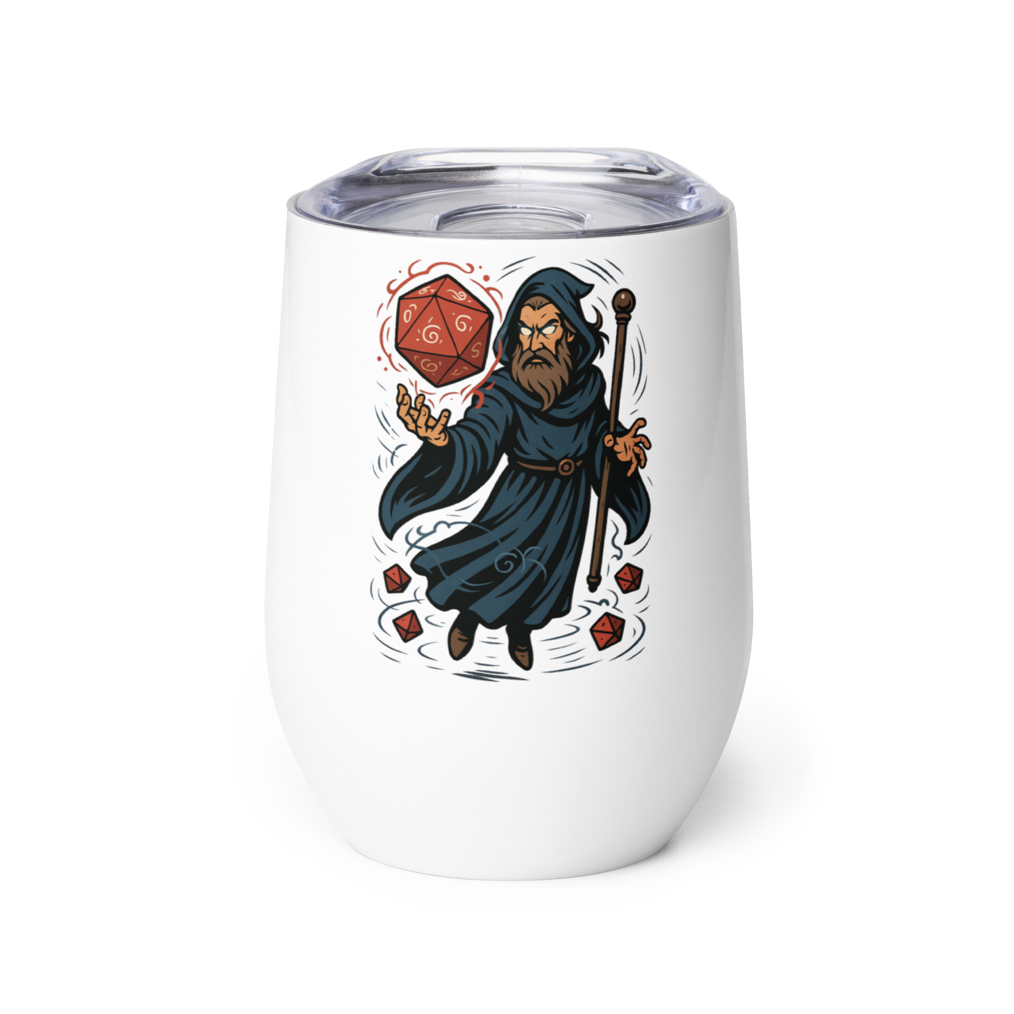 Arcane Dice Mage - Weinbecher 355 ml (12 oz)