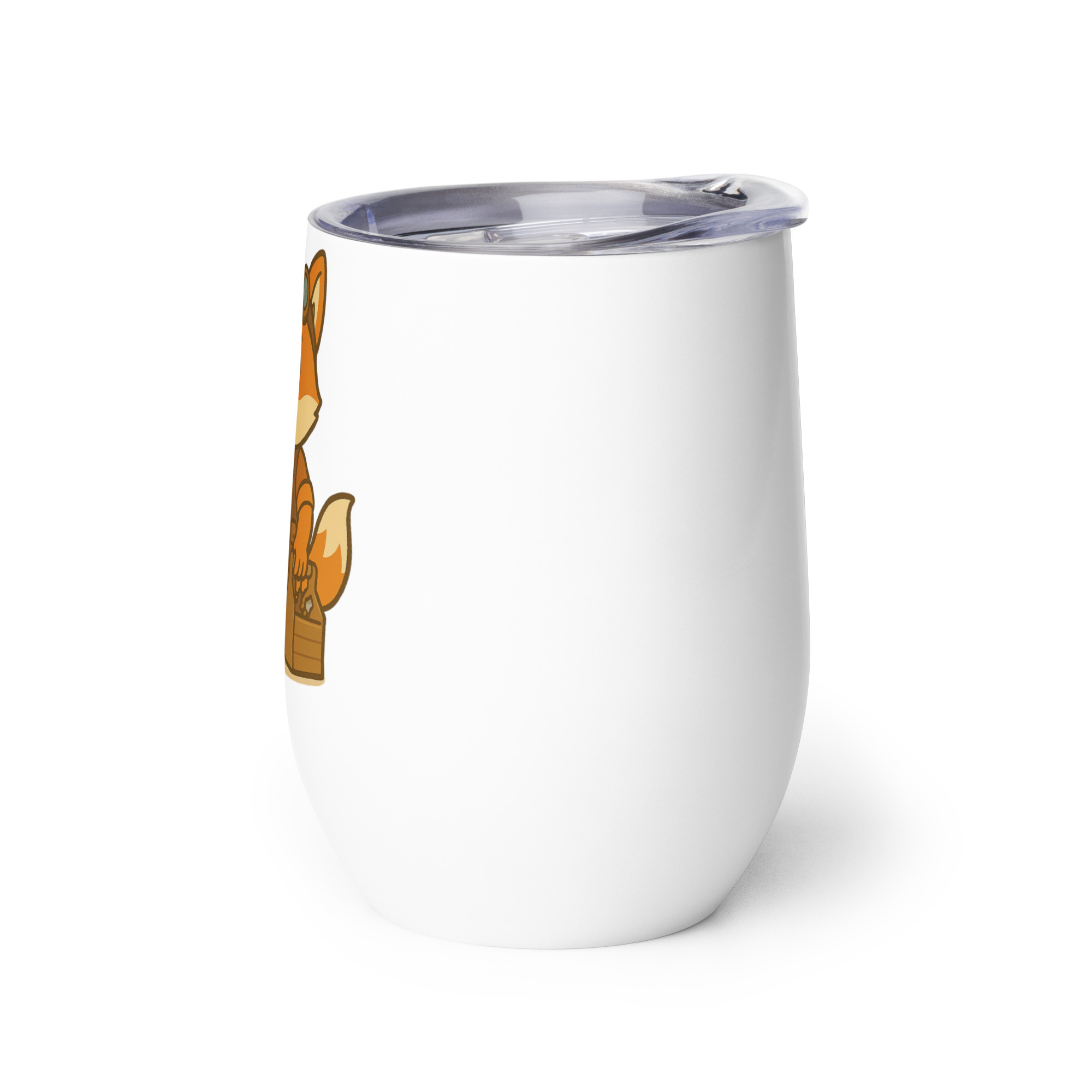 Fuchs Tüftler - Weinbecher 355 ml (12 oz) – Bild 3