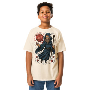 Arcane Dice Mage - Klassisches DTF-T-Shirt für Jugendliche