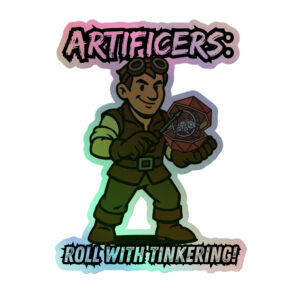 Atrificers roll with attitude! - Holografische Kiss-Cut Aufkleber 8x8cm | 10x10cm | 14x14cm
