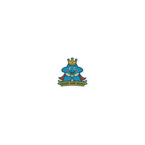 Board Game Queen –  Royal Meeple Edition - Blasenfreie Aufkleber 3″×3″ | 4″×4″ | 5.5″×5.5″ | 15″×3.75"