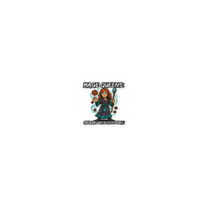 Mage Queens roll with Attitude - Blasenfreie Aufkleber 3″×3″ | 4″×4″ | 5.5″×5.5″ | 15″×3.75"