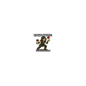 Rogue Queens roll with Attitude - Blasenfreie Aufkleber 3″×3″ | 4″×4″ | 5.5″×5.5″ | 15″×3.75"