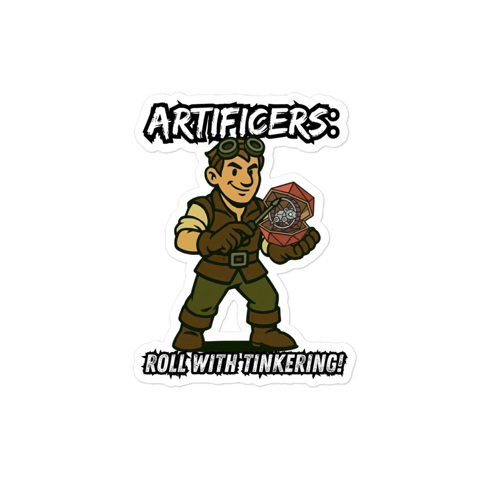 Atrificers roll with attitude! - Blasenfreie Aufkleber 3″×3″ | 4″×4″ | 5.5″×5.5″ | 15″×3.75" – Bild 3