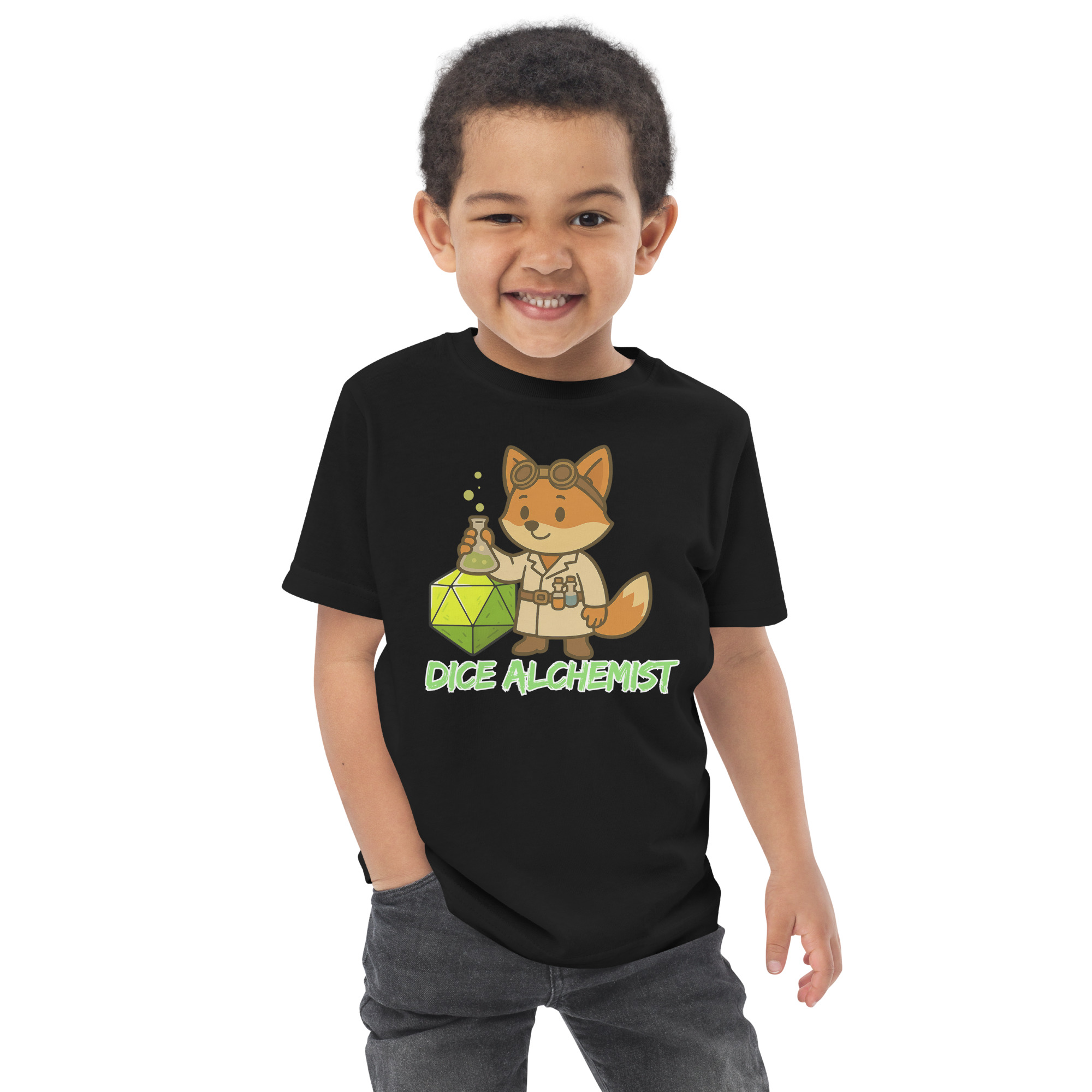 Dice Alchemist - Jersey-DTG-T-Shirt für Kleinkinder – Bild 4