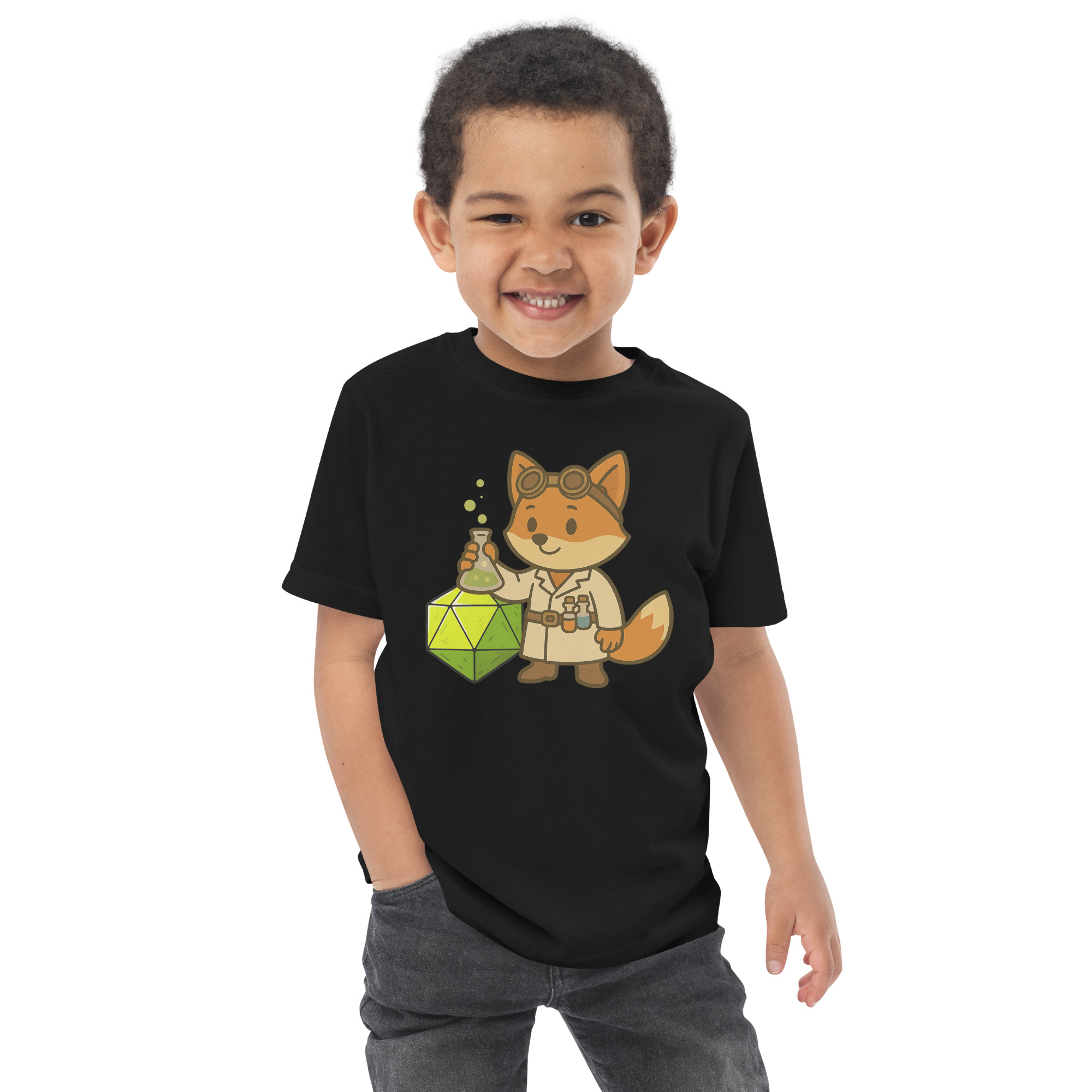 Dicefox Alchemist - Jersey-DTG-T-Shirt für Kleinkinder – Bild 4