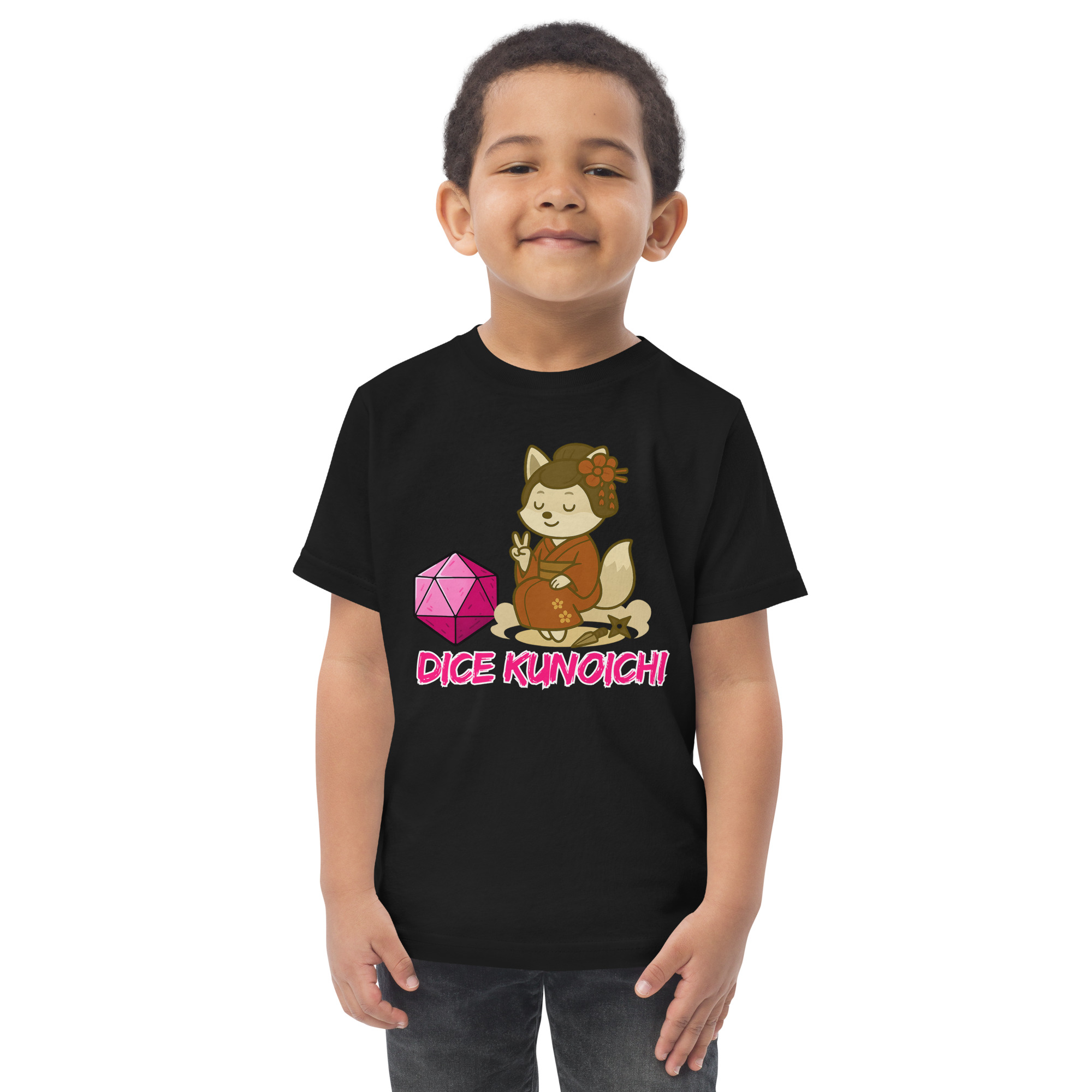 Dice Kunoishi - Jersey-DTG-T-Shirt für Kleinkinder