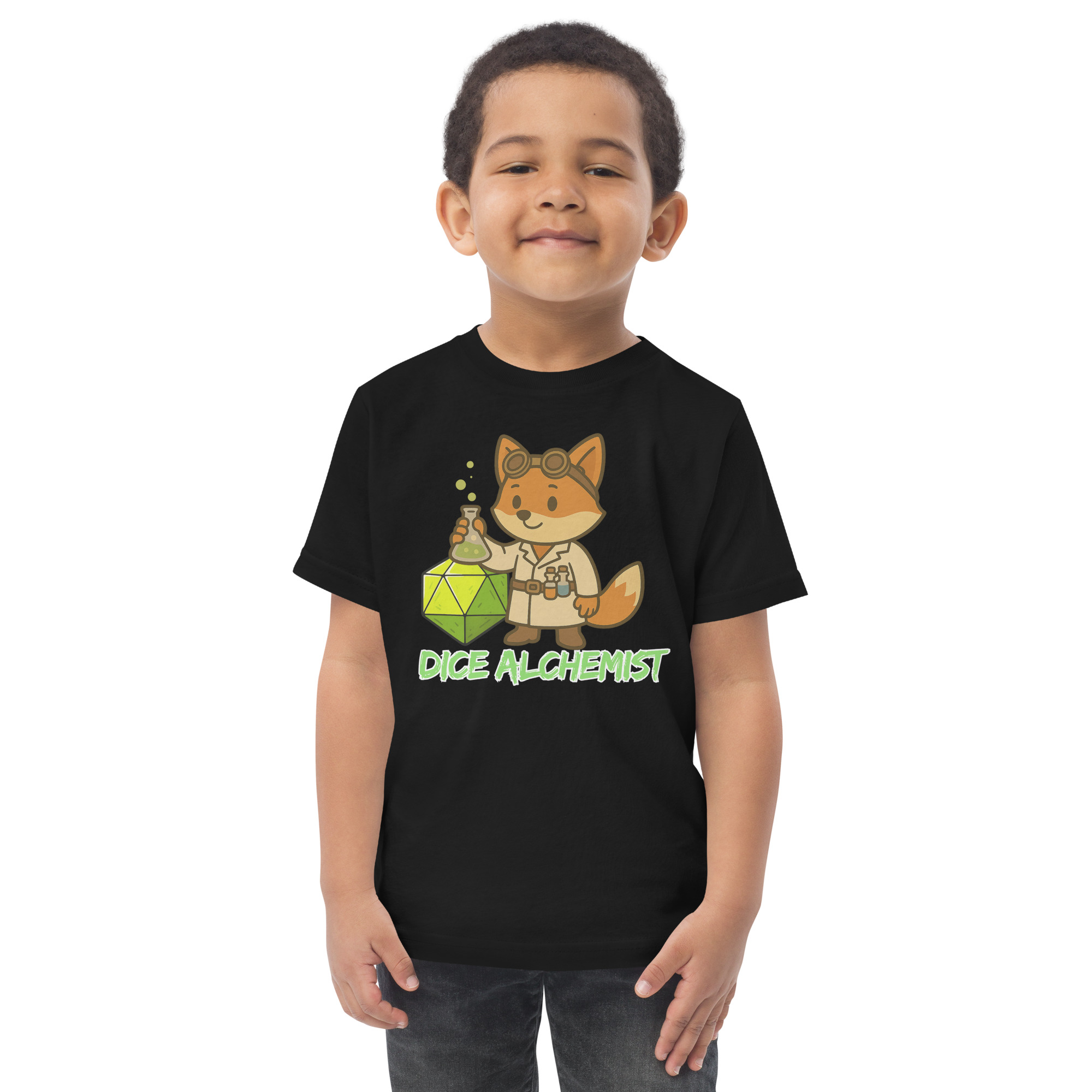 Dice Alchemist - Jersey-DTG-T-Shirt für Kleinkinder