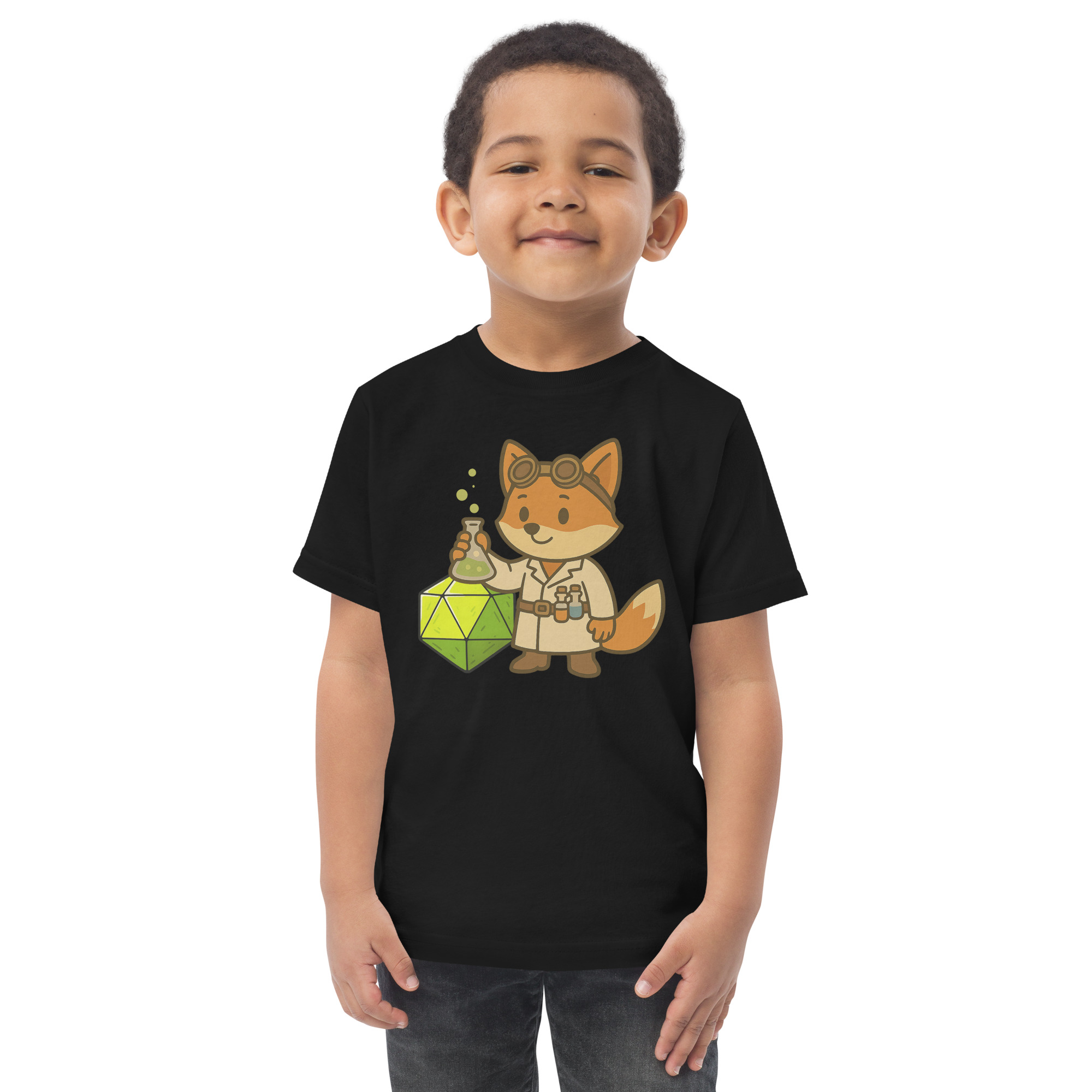 Dicefox Alchemist - Jersey-DTG-T-Shirt für Kleinkinder